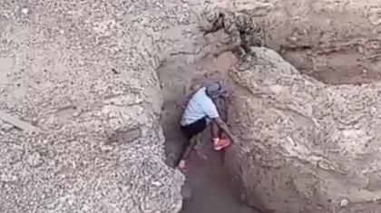 Шарын шатқалында турист терең жыраға құлап кетті