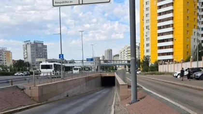 Астанада А.Бараев көшесіндегі тоннель күзге дейін жабылады