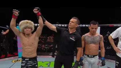 Асу Алмабаев UFC турниріндегі бесінші жеңісіне қол жеткізді