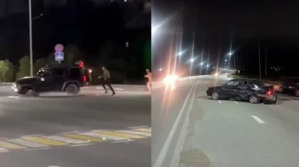 Қостанайда мас жүргізуші GTA стилінде жүремін деп жол апатына түсті