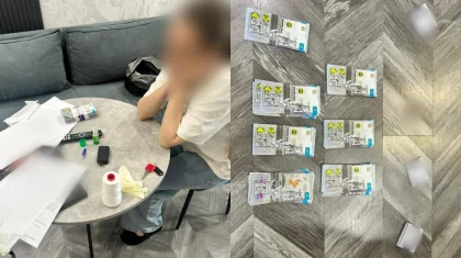 Шетелдік әйел Павлодарға келіп, бүйрегін сатып жатқан жерінен қолға түсті (ВИДЕО)