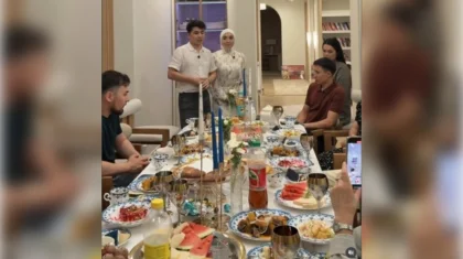 Төреғали Төреәлінің қарындасы ата-енесіне АҚШ-қа саяхат сыйлады