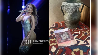 Дженнифер Лопес Армениядан тарихи құмыра алып кетіп, басы дауға қала жаздаған