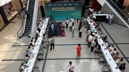 Жамбыл облысында 500-ге жуық бос жұмыс орны ұсынылған жәрмеңке өтті