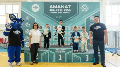 AMANAT CUP: Алматы облысында джиу-джитсудан халықаралық балалар турнирі өтті
