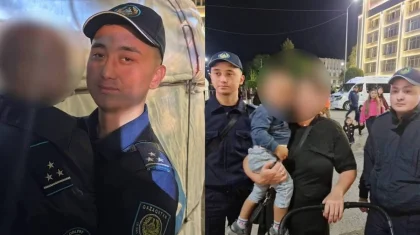 Абайдың 180 жылдығында екі жасар бала Семейдің полициясын аяғынан тік тұрғызды