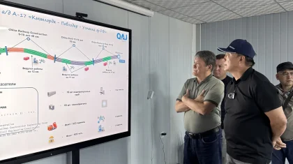 Мәжіліс депутаты Ұлытаудағы жолдардың сапасын тексерді