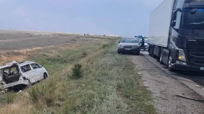 Ақтөбе облысында жантүршігерлік жол апатынан 4 адам көз жұмды
