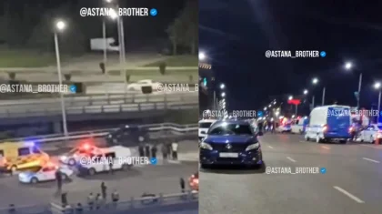 Астананың қақ ортасында жол жөндеп жүрген екі адамды көлік қағып кетті: оның бірі тіл тартпай кетті