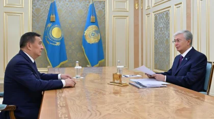 Ақмола облысының әкімі аймақтағы жағдай туралы Тоқаевқа есеп берді