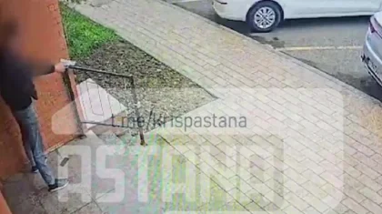 Астанада аулада атыс болды: полиция 25 жастағы жігітті ұстап әкетті (ВИДЕО)