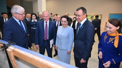 Мәулен Әшімбаев және Танзила Нарбаева Астанада өткен қазақ-өзбек ғылыми-шығармашыл зиялыларының алғашқы форумында сөз сөйледі