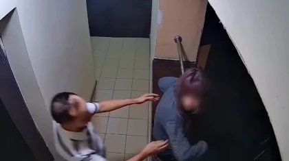 Астанада әскери музыкант тұрғын үйдегі камераның арқасында үлкен қайғының алдын алды (ВИДЕО)
