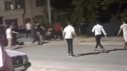 Шымкентте ондаған адамның қатысуымен жаппай төбелес болды