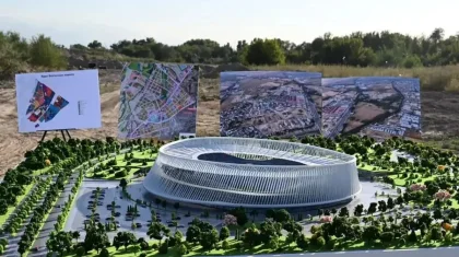 Алматыда UEFA-ның стандарттарына сай келетін, 35 мың адамға арналған стадион салынады