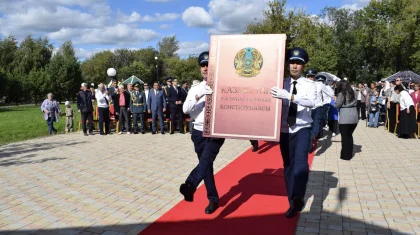 Мағжан Жұмабаев ауданында Конституция күні кең көлемде аталып өтті