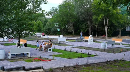 Ақтөбедегі кәсіпкерлер қаладағы 13 саябақты жаңартып жатыр