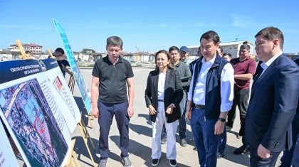 Дархан Сатыбалды «Барлық» базары маңындағы даму жобаларымен танысты