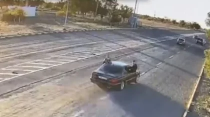 Жезқазғанда үйлену тойында жол ережесін бұзғандар көлігінен айырылды (ВИДЕО)