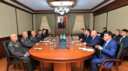 Ұлттық ұлан Әзербайжанның қоғамдық тәртіпке қатысты тәжірибесімен танысты (ВИДЕО)