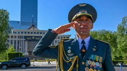 Қорғаныс министрлігінің 42 жастағы сержанты Астанадан Көкшетауға жүгіріп барады