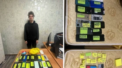Қостанай облысында интернет-алаяқтарға көмектесіп жүрген бір топ бозбала ұсталды