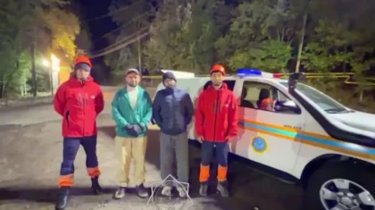 Алматы тауларында үсіп қала жаздаған үндістандықтар құтқарылды