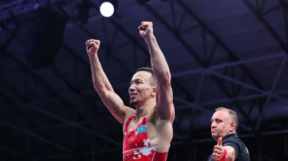 Тоқаев грек-рим күресінен әлем чемпионы Айдос Сұлтанғалиды құттықтады