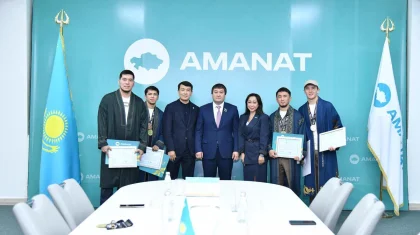 Әлем чемпиондарына құрмет көрсетілді – «AMANAT»