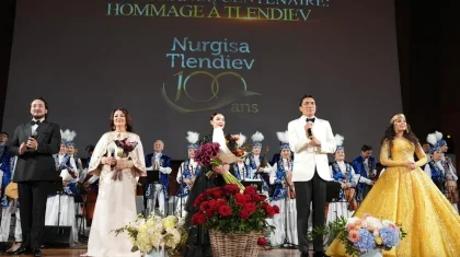Нұрғиса Тілендиевтің 100 жылдығы Париж төрінде атап өтілді