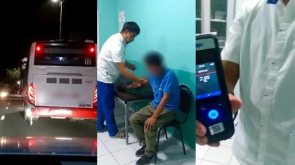 Таразда автобус жүргізушісі мас күйінде жолаушы тасымалдаған
