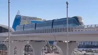 Астанада LRT пойыздарының сынақтан өтіп жатқан видеосы тарады