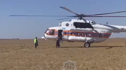 Жаңа туған нәресте тікұшақпен Қызылордаға шұғыл жеткізілді