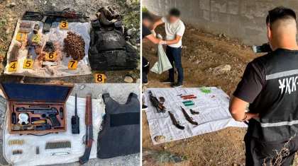 Калашников, граната, мылтық: қаңтар оқиғасында ұрланған қару-жарақ Қазақстанның түрлі өңірлерінен табылды