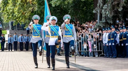 Алматыда ІІМ академиясының 300 курсанты Ант қабылдады