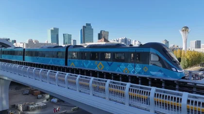 «Бастапқыда 10 шақырым жылдамдықпен жүреді»: LRT тест режимде қозғала бастады (ВИДЕО)