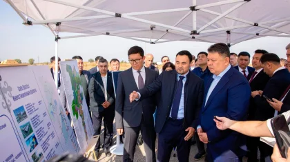 Болашақта Формула-1 жарысы өтеді - Бозымбаев Alatau City мегажобасымен танысты