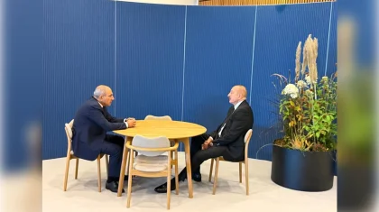 Копенгагенде Ильхам Әлиев пен Никол Пашинян әңгімелесті (ВИДЕО)