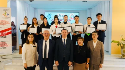 Абай облысында «Заң мен тәртіп» жас ораторлар байқауының жеңімпаздары марапатталды
