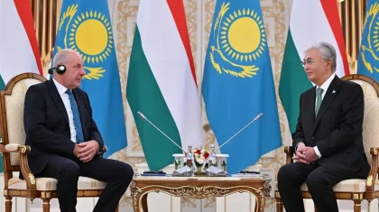 Тоқаев Ақордада Мажарстан президентімен келіссөз жүргізді
