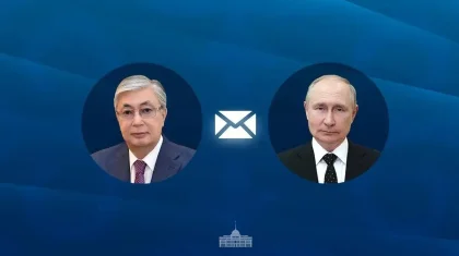 Тоқаев Путинді туған күнімен құттықтады