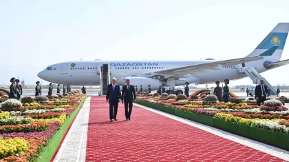 Тоқаев Тәжікстанның Душанбе қаласына сапармен барды