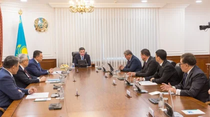 Бектенов Арал мәселесіне қатысты кеңес өткізді