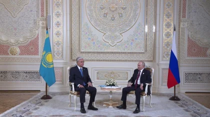 Тоқаев Душанбеде Путинмен не туралы сөйлесті (ВИДЕО)