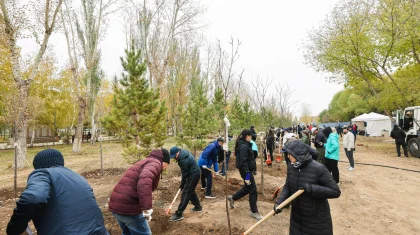 «AMANAT» партиясы елордада жүзге жуық көшет екті