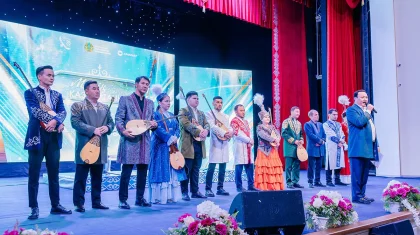 «Менің Қазақстаным»: Атырауда Ж.Нәжімеденовтің 90 жылдығына арналған айтыс өтті