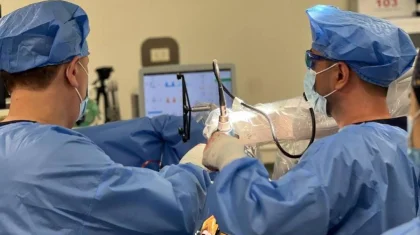 Қазақстан дәрігерлері Ташкентте роботтың көмегімен ота жасады