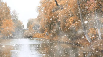 20 қазанда Қазақстанның бірнеше өңірінде қар жауады