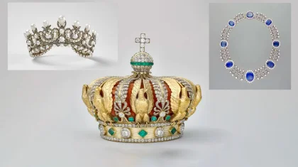 «Бір өзінде 1354 бриллиант бар»: қарақшылар Луврдан ұрлаған патшайымның тәжін дорбадан түсіріп алған