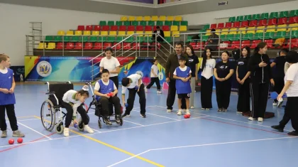 Ақтөбеде балаларға арналған «Тең мүмкіндіктер» атты инклюзивті спорт фестивалі өтті